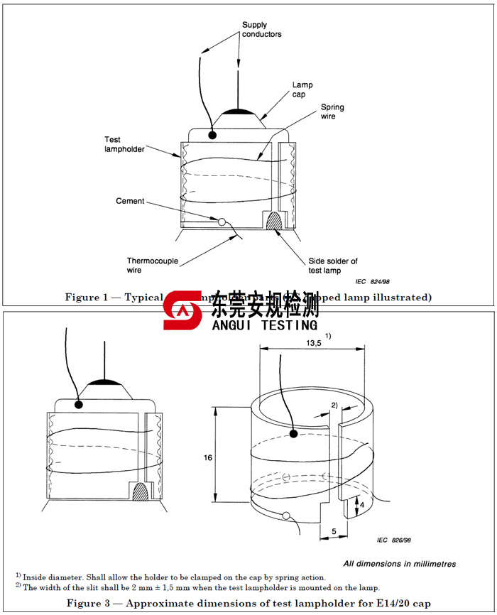 IEC60360|GB/T24392灯头温升测试镍圈(图1)