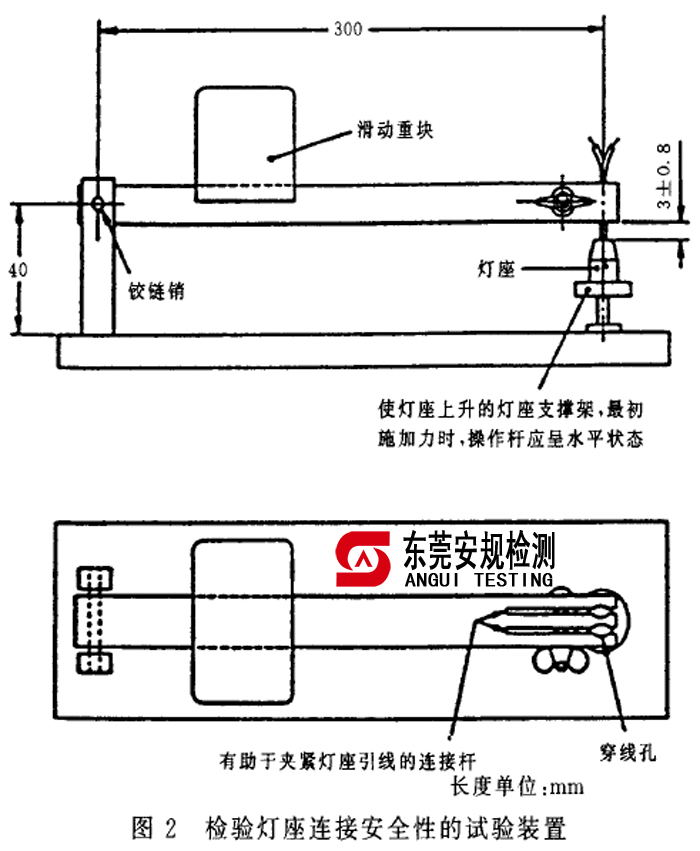 IEC60598-2-20灯串灯座连接安全性检验装置(图1)