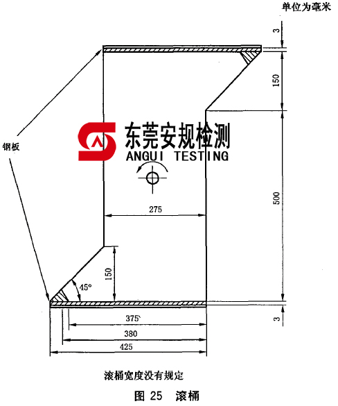 IEC60598灯具滚筒跌落试验机Tumbling barrel(图1)