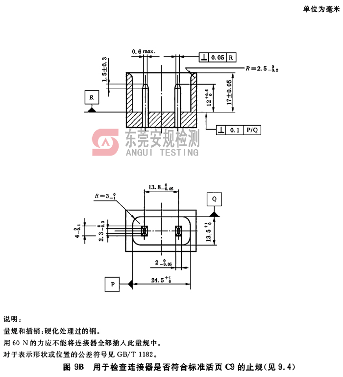 IEC60320耦合器量规C9止规